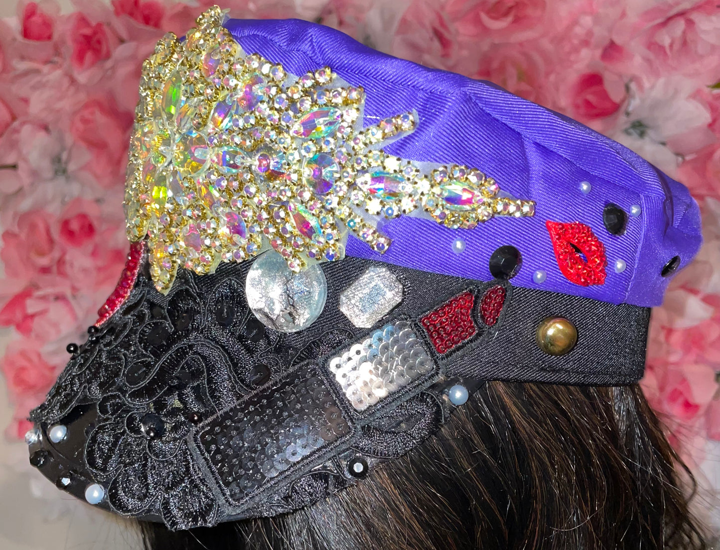 Vixen’s Glam Hat (Purple)