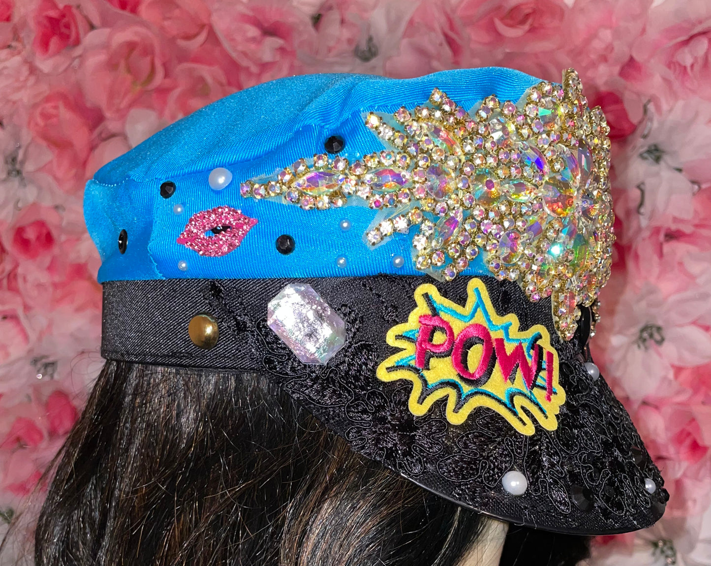 Vixen's Glam Hat (Blue)