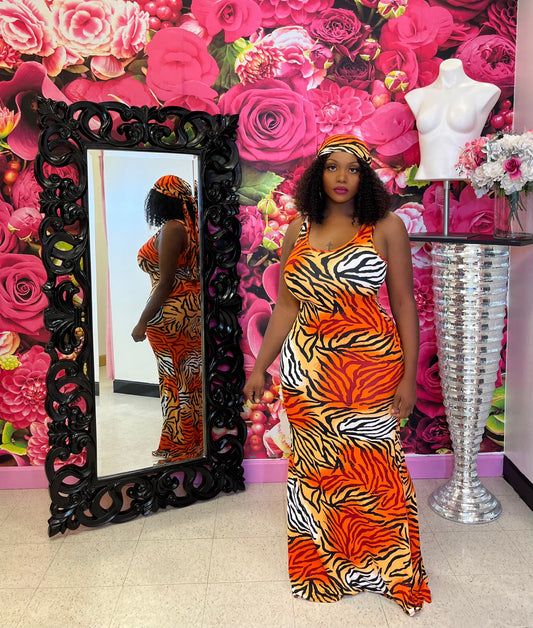 Fierce Strips Dress