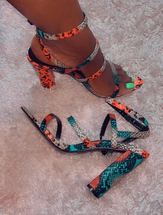 Top of the Line Heels (Orange)